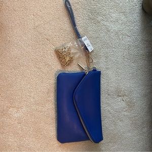 Royal Blue clutch purse